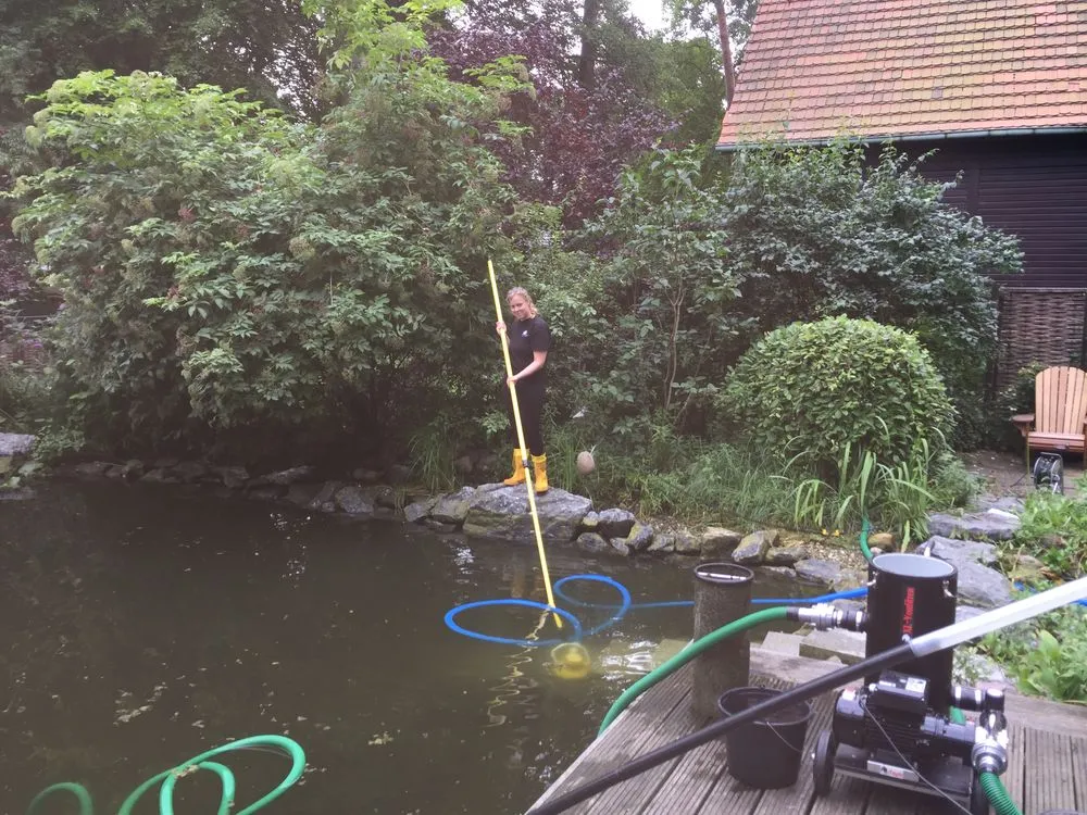 Realisiertes Teichprojekt der Teichprofis