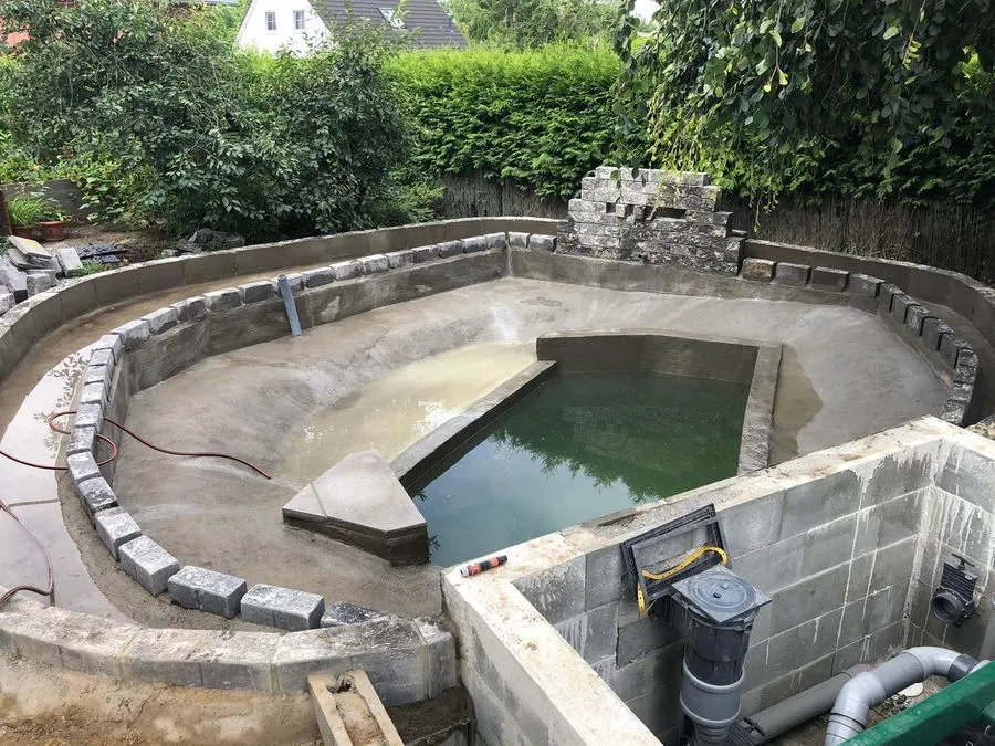 Realisiertes Teichprojekt der Teichprofis